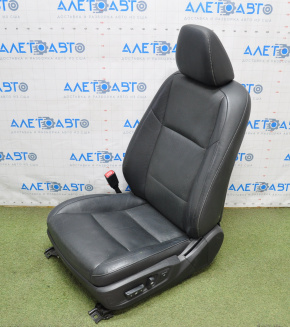 Сидіння водія Lexus ES300h ES350 13-18 з airbag, електро, шкіра чорн