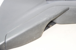 Обшивка двери карточка задняя правая Mazda 3 14-18 BM черн, с серой вставкой, царап