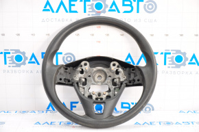 Руль голый Mazda 3 14-16 BM дорест, резина, черн