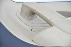 Обшивка дверей картка задня права VW CC 08-17 черн з беж вставкою
