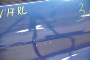 Дверь голая задняя левая Honda HR-V 16-22 синий B594P, тычка