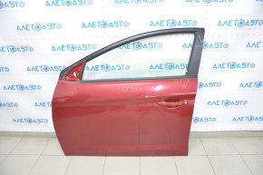 Дверь голая передняя левая Hyundai Elantra AD 17-20 красный PR