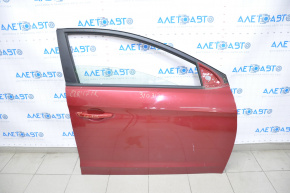 Дверь голая передняя правая Hyundai Elantra AD 17-20 красный PR