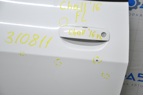 Дверь в сборе передняя левая Dodge Challenger 09- белый PW7 тычки