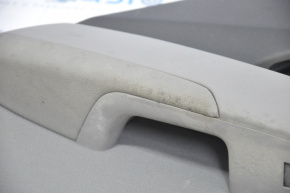 Обшивка двери карточка задняя правая Hyundai Elantra AD 17-20 тряпка сер под химчистку