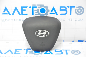 Подушка безопасности airbag в руль водительская Hyundai Elantra AD 17-18 дорест, ржав пиропатр