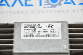 Блок ECU компьютер двигателя Hyundai Sonata 11-15-2.4