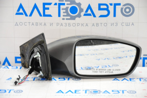 Зеркало боковое правое Hyundai Sonata 11-15 5 пинов, графит, тычка