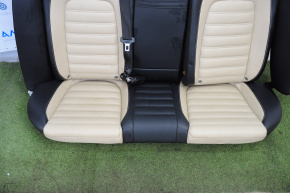 Задний ряд сидений 2 ряд VW CC 08-17 кожа черн с беж вставкой