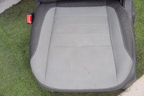 Водительское сидение Ford Escape MK3 13-19 без airbag, электро, тряпка, черно-серый под химч