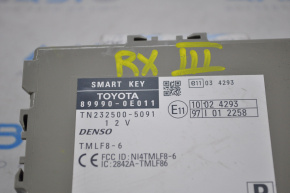 Компьютер Smart Key Lexus RX350 RX450h 10-15