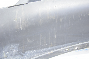 Бампер передний голый Nissan Rogue 14-16 серебро, царапины, надрыв креп