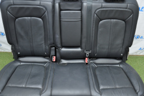 Задний ряд сидений 2 ряд Lincoln MKX 16- кожа черн, протерты