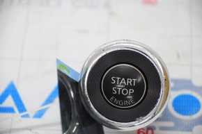 Кнопка start\stop Nissan Rogue 14-20 з іммобілайзером, поліз хром