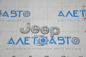 Эмблема надпись капота Jeep Compass 17- хром