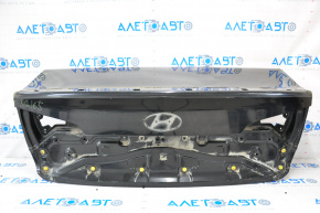 Кришка багажника Hyundai Sonata 15-17 чорний S3