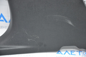 Накладка центральної стійки нижня ліва Lincoln MKX 16- чорний, подряпини, потерта