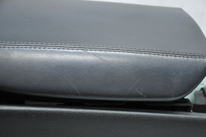 Консоль центральна підлокітник Lincoln MKX 16- шкіра чорна, подряпини, потерта