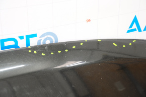 Капот голый Dodge Journey 11- черный PXR, ржавчина под краской, вмятины