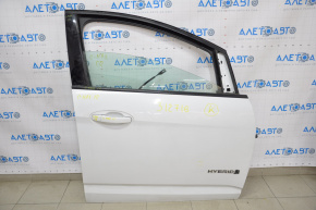 Дверь голая передняя правая Ford C-max MK2 13-18 белый YZ, тычка