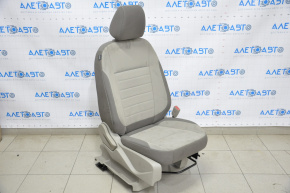 Пассажирское сидение Ford C-max MK2 13-18 без airbag, механич, тряпка беж под химчистку
