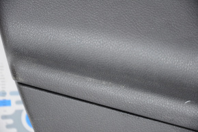Обшивка дверей картка зад лев Ford Focus mk3 11-18 черн під ручку, подряпини