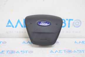 Подушка безпеки airbag в кермо водійська Ford Focus mk3 15-18 рест, черн