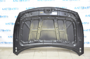 Капот голий Hyundai Sonata 15-17 чорний S3