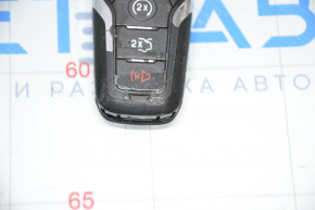 Ключ Lincoln MKX 16-smart 5 кнопок, потертий, обліз хром, немає нижньої частини