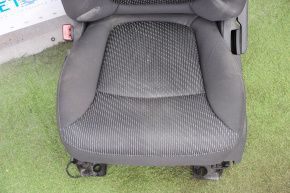 Водійське сидіння Dodge Journey 11- без airbag, хутро+електро, ганчірка чорна