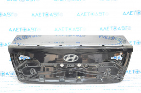 Крышка багажника Hyundai Sonata 15-17 черный S3 тычки
