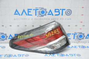 Фонарь внешний крыло левый Lexus RX350 RX450 13-15 рест, слом креп, топляк, облез отражатель