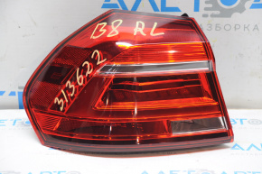 Ліхтар зовнішній крило лівий VW Passat b8 16-19 USA LED темний