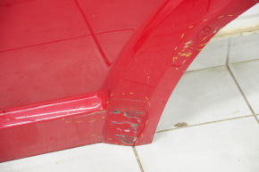 Дверь голая задняя левая Dodge Journey 11- красный PR1, вмятины