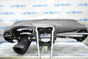 Торпедо передня панель без AIRBAG Ford Fusion mk5 13-20 чорна