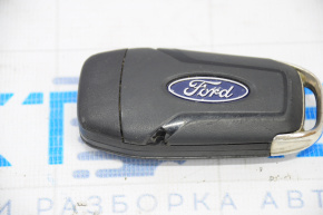 Ключ Ford Fusion mk5 13-16 4 кнопки, розкладний, затертий, надломи