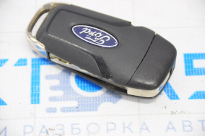Ключ Ford Fusion mk5 13-16 4 кнопки, раскладной, затерт, надломы