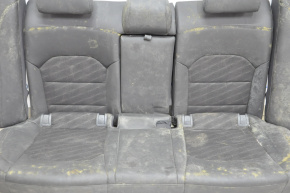 Задний ряд сидений 2 ряд Hyundai Sonata 15-17 кожа черн под химчистку