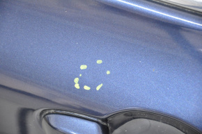 Дверь голая задняя левая Toyota Camry v55 15-17 usa синий 8W6, тычка, крашеная