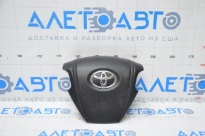 Подушка безопасности airbag в руль водительская Toyota Highlander 14-19 черн