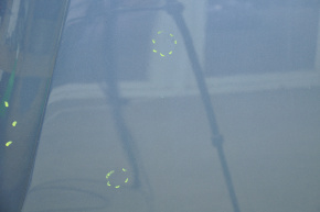 Капот голий Toyota Highlander 14- синій 8V5 вм'ятина, тички