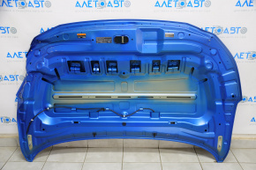 Капот голый Nissan Sentra 20- синий B51, замят справа