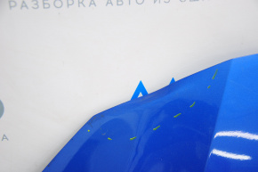 Капот голый Nissan Sentra 20- синий B51, замят справа