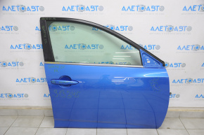 Дверь голая передняя правая Nissan Sentra 20- синий B51, вмятины