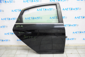 Дверь голая задняя правая Hyundai Sonata 15-19 черный S3, тычка