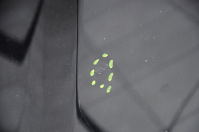 Капот голый Hyundai Sonata 15-17 черный S3, тычки