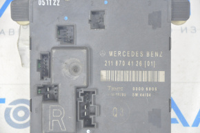 Компьютер двери задней правой Mercedes W211