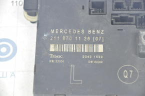 Компьютер двери передней левой Mercedes W211