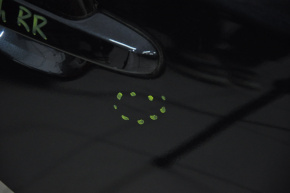 Дверь голая задняя правая Toyota Camry v50 12-14 графит 1H2, вмятинки