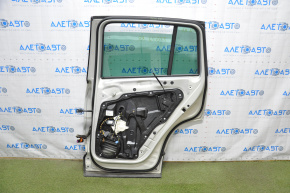 Дверь голая задняя правая VW Tiguan 09-17 серебро LR7L
